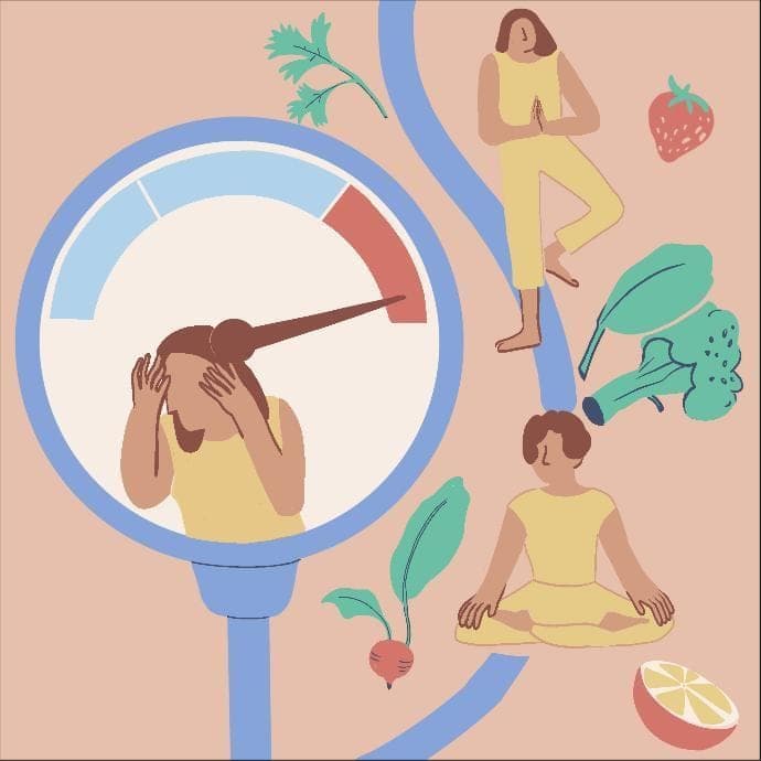 Lifestyle changes for Hypertension